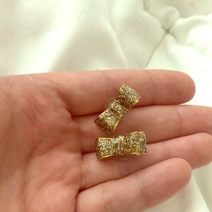 Kate Spade bow earrings